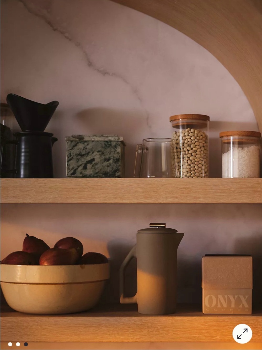 Anthropology Yield Design Ceramic
French Press, Gray 850 ML - Picture 4 of 5